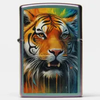 Colorful Tiger Zippo Lighter