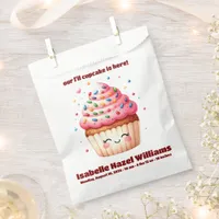 Cute L'il Cupcake Candy Sprinkles Baby Shower Favor Bag