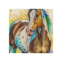 Paint Horse Wood Wall Art