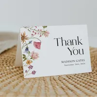  Thank You Card Floral