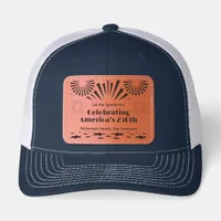 Let the Sparks Fly for America’s 250th Star Family Leather Patch Hat