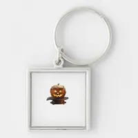 Halloween, Pumpkin Trumpkin, Make Halloween Great  Keychain