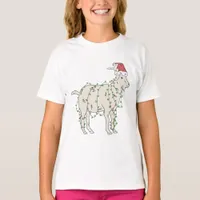 Adorable Christmas Goat T-Shirt