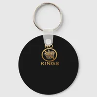 No Kings Creative Style Keychain