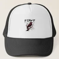 F-Caw-F Raven Classic Trucker Hat