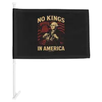 No Kings In America Since 1776 Anti-Donald Trumpp Car Flag
