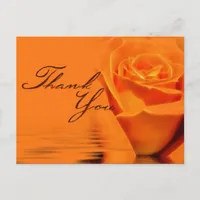 Thank You Rose Postcard