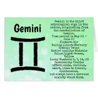 Gemini Symbol Happy Birthday Horoscope Zodiac