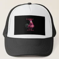 F-Caw-F-Chicken Essential Aesthetic Unique Trucker Hat