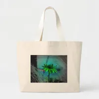 Coneflower Changes Large Tote Bag