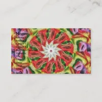 Abstract Digital Art Business Card