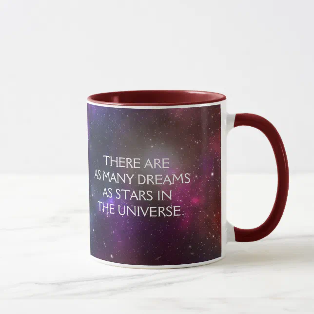 Starfield with Multicolored Cosmic Dust Mug