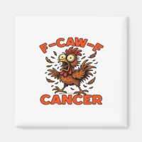 F-Caw-F Classic Vintage Cool Magnet