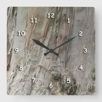 Clock - Eucalyptus Bark