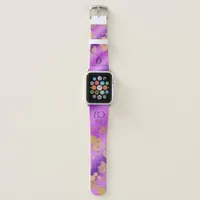 Elegant 6th Amethyst Wedding Anniversary Apple Watch Band