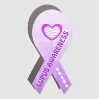 Lupus Awareness Purple Ribbon  Car Magnet