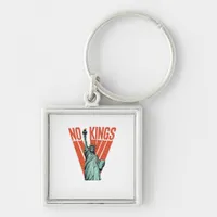 No Kings Statue Of  Protest  American Classic Keychain