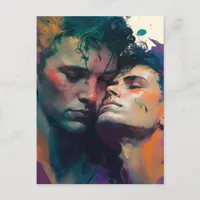 The Gay Men in Love Postcard