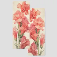 Gladiolus August Birth Month Flower Two-sided Bookmarks