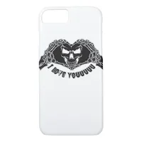 Skeleton Hands Skull Halloween Backgrounds Texture iPhone 8/7 Case