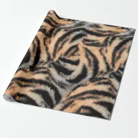 Tiger Stripes Pattern Wrapping Paper