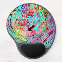 Tranquility Abstract Fluid Art    Gel Mouse Pad