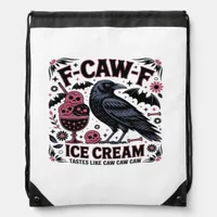 F Caw F Funny Trendy Drawstring Bag
