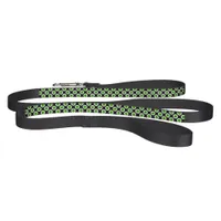 Black and White Polka Dots Dog Leash