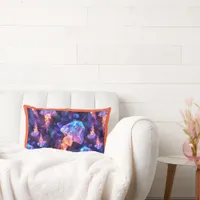 Colorful Under the Sea Jellyfish | Lumbar Pillow