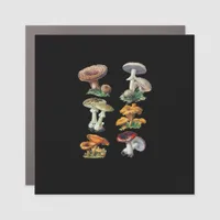 Cottagecore Mushrooms Goblincore Aesthetic Mushroo Car Magnet