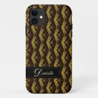 Organic Waves Earthy pattern iPhone 5 Case