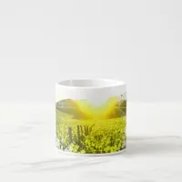 ~* Vineyard Grapes Tuscan Sunset  Italy AR21 Espresso Cup