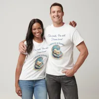 Beach Wedding Pearls Shell Elegant Ocean Theme  T-Shirt
