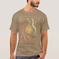 Hands and Snakes Occult Own Your Potential T-Shirt