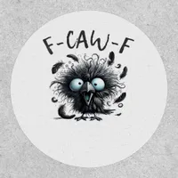 F-Caw-F Classic Retro Style Patch