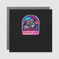 Till Death Do Us Part  Classic Car Magnet