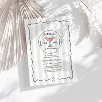 Preppy Margs & Matrimony Bridal Shower Invitation