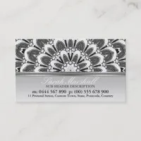 Floral Dreams Fantasy w. Logo Business Card