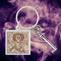 Skull from Oaxaca, La Calavera Oaxaqueña Keychain