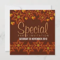 Orangey Goodness Party Special Invitation