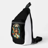 The Bat-Wielding Best Baseball Mom Sling Bag