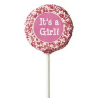 It's a Girl Lollipops Chocolate Dipped Oreo Pop