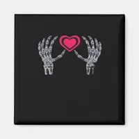 Skeleton Hands Heart Cute Magnet