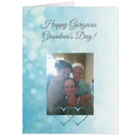 Personalized Happy Gorgeous Grandma Day Card