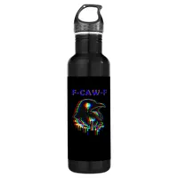 F-Caw-F Halloween Music Party Essential Stainless Steel Water Bottle