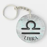 Horoscope Sign Libra Keychain