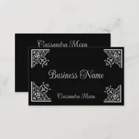 Stylish, Elegant Vintage Business Card