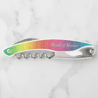 [Rainbow Crinkle Wedding] Colorful Waiter's Corkscrew