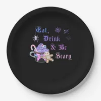 Eat Drink And Be Scary Hexmas Cool Unique Paper Plates