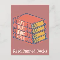 Read Banned Books Postcard